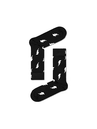 HAPPY SOCKS | Damen Socken 36-40 FLASH black | 